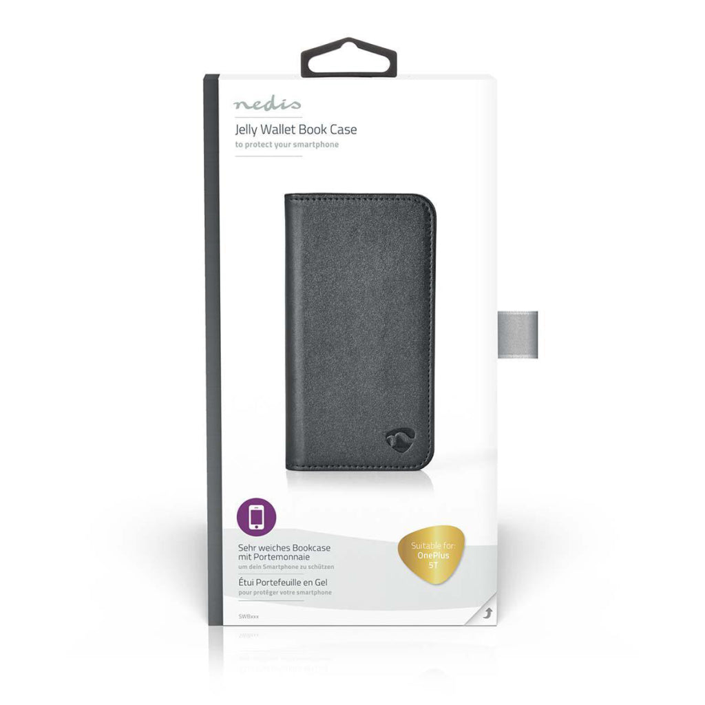 Nedis swb50002bk tegnebog til oneplus 5t sort