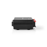 Nedis aswi2602bk højttalerafbryder 2 porte klemmeforbindelse sort