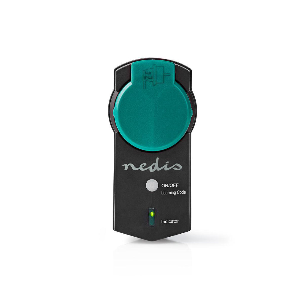 Nedis RFPOM120FBK RF Smart Plug Outdoor IP44 On Off RF Mesh Range Extender Schuko Type F 3680 W