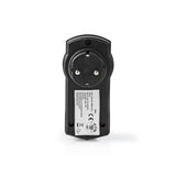 Nedis RFPOM120FBK RF Smart Plug Outdoor IP44 On Off RF Mesh Range Extender Schuko Type F 3680 W