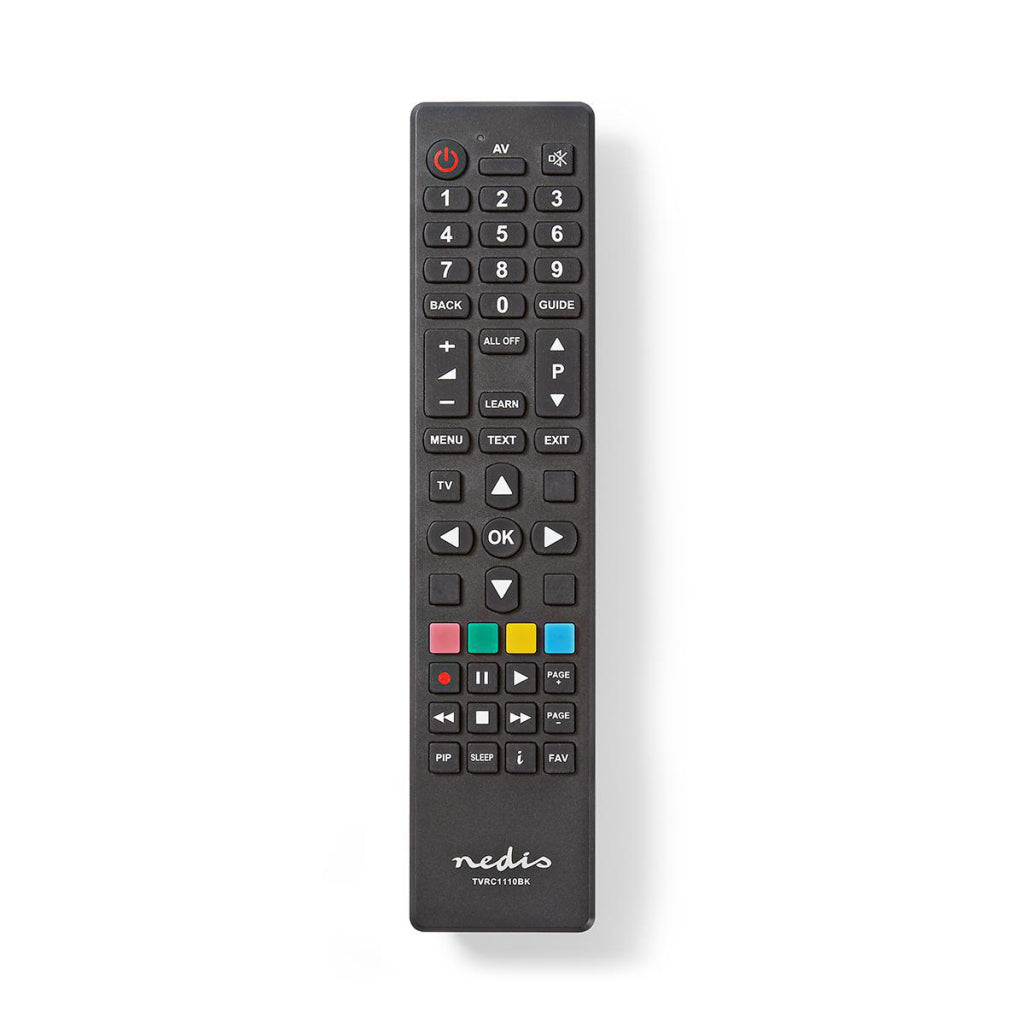 Nedis tvrc1110bk universal fjernbetjening pc programmerbare kontroller 1 enhed