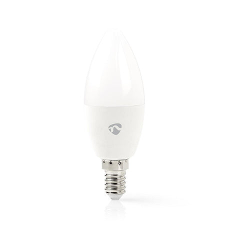 Nedis wifilc11wte14 wi-fi smart LED-lampe i fuld farve og varm hvid E14