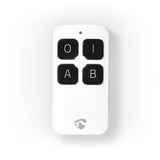 Nedis zbrc10wt smart fjernbetjening zigbee 4 knapper inklusive batteri hvid