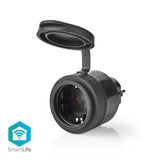 Nedis wifipo110fbk smartlife smart stik wifi ip44 3680w sort