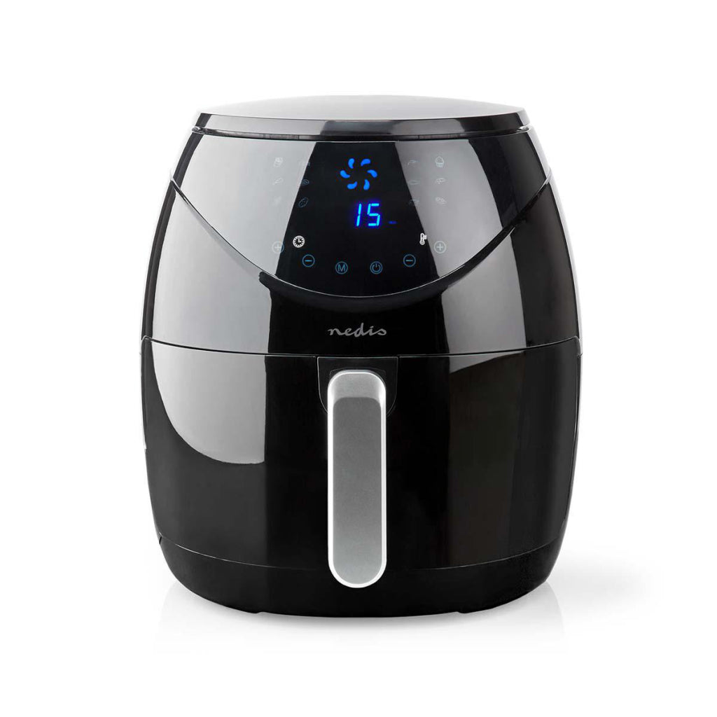 Nedis kaaf250ebk varmluftfrituregryde 6,5l 1800w sort