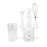 Nedis KAHB120CWT Stavblender 400 W Hastighedsindstillinger: 2-trins Hakkemaskine Hvid