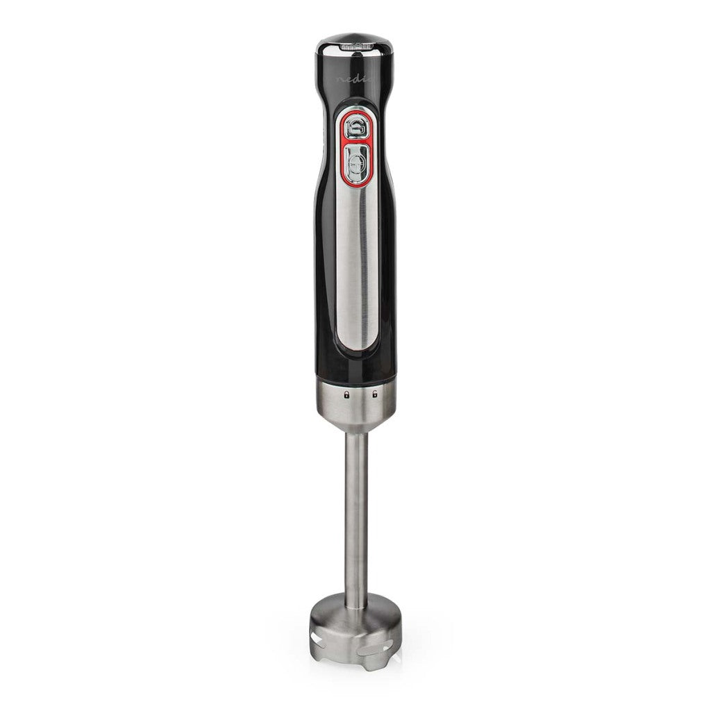 Nedis kahb600bk stavblender 100w sølv sort