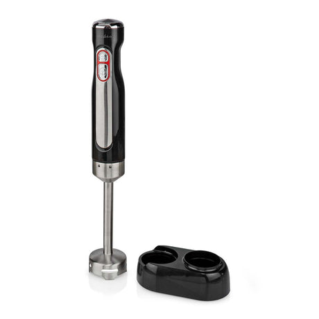 Nedis kahb600bk stavblender 100w sølv sort
