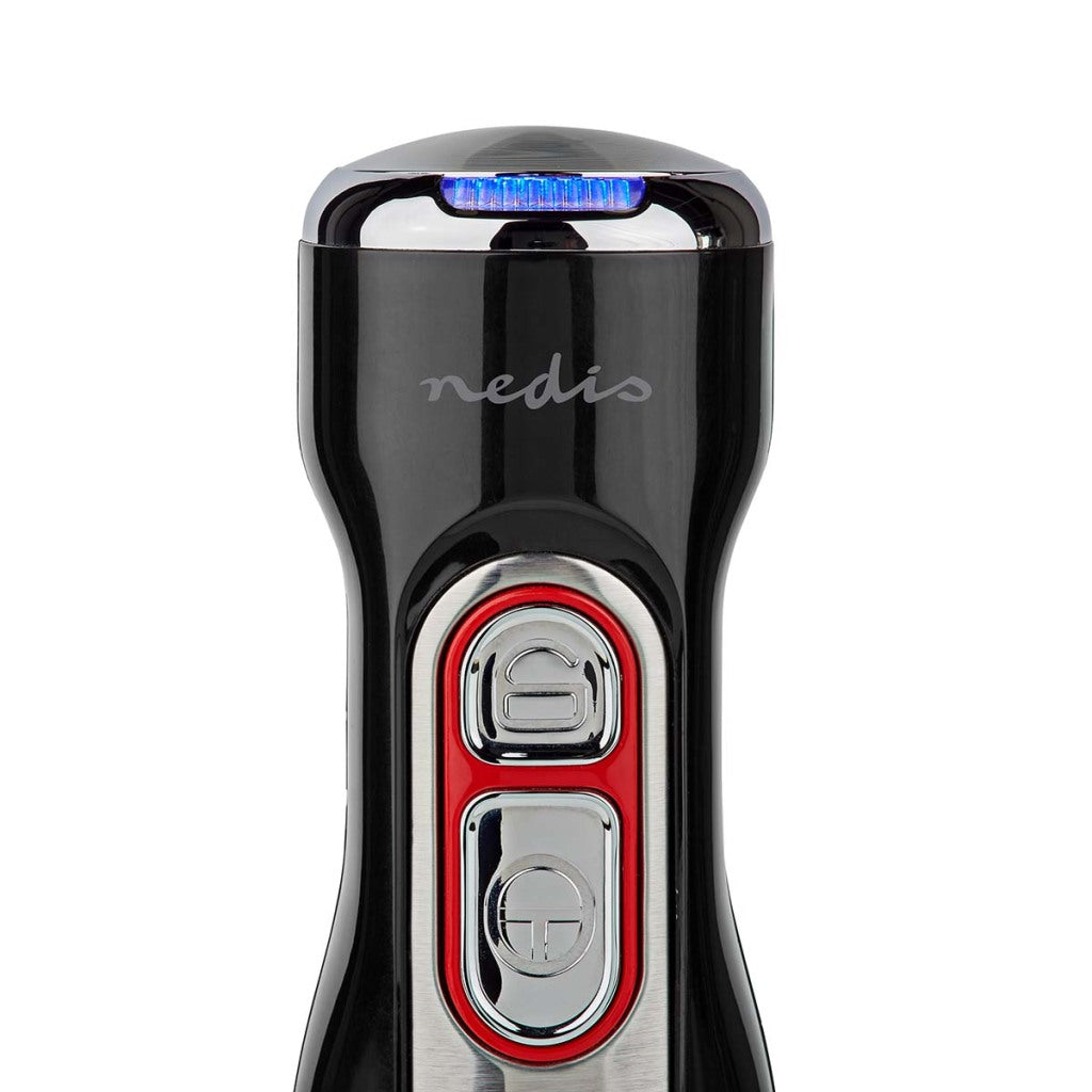 Nedis kahb600bk stavblender 100w sølv sort