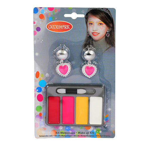 Basic makeup sæt prinsesse + øreringe