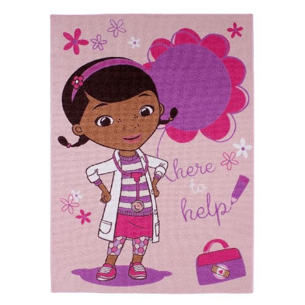 Basic Doc Mc Stuffins Legemåtte 95x133cm