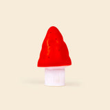Egmont lampe svamperød + lysdæmper.