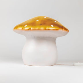 Egmont lampe champignon guld + lysdæmper.