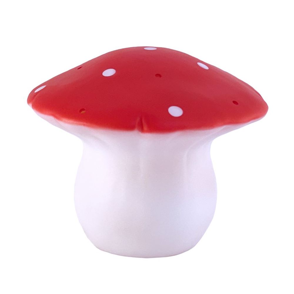Egmont lampe svamperød + lysdæmper.