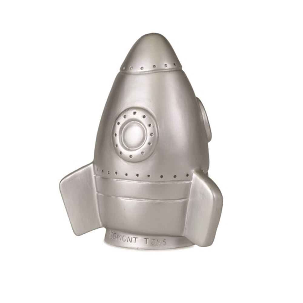 Egmont lampe raket sølv. 25x15 cm