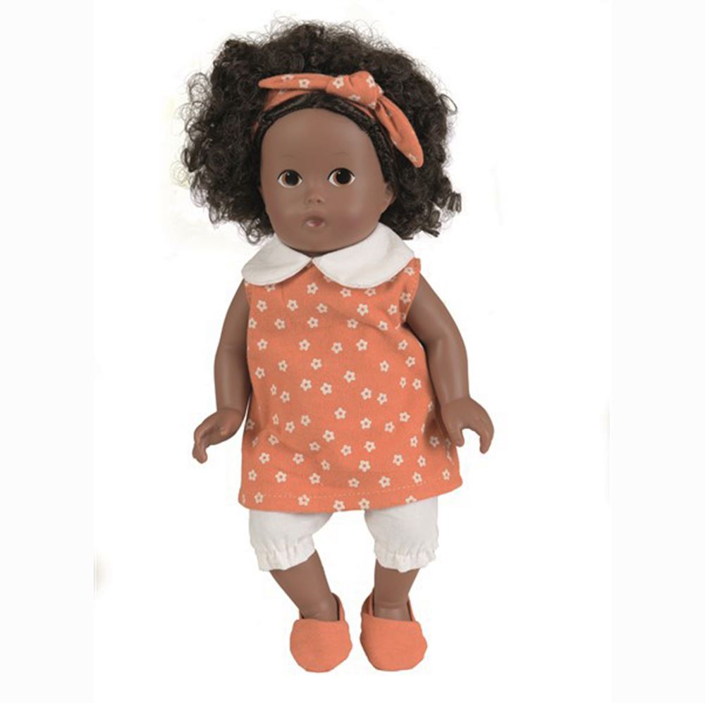 Baby dukke aretha. håndmalet 32 cm.1+