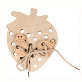 Strawberry threading spil. fsc. 19,5x19,5x4 cm. 3