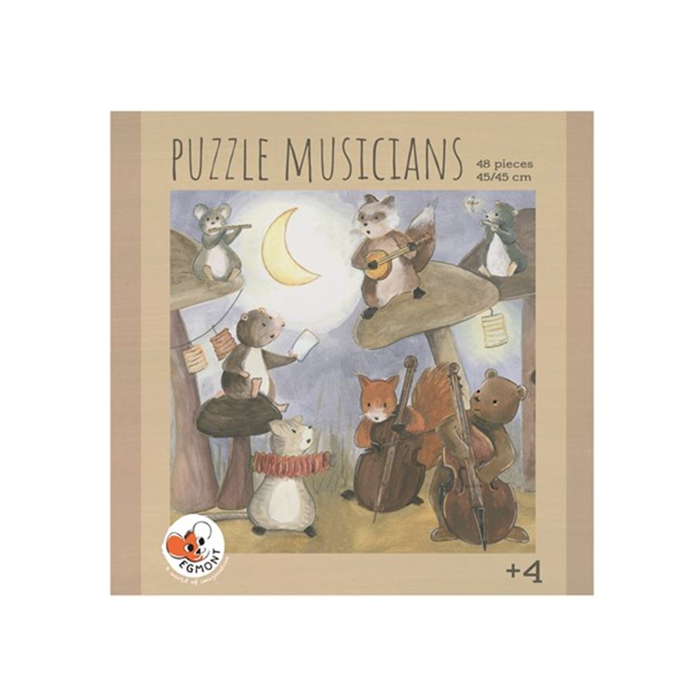Egmont puslespil musikere 48 stk. fsc kort