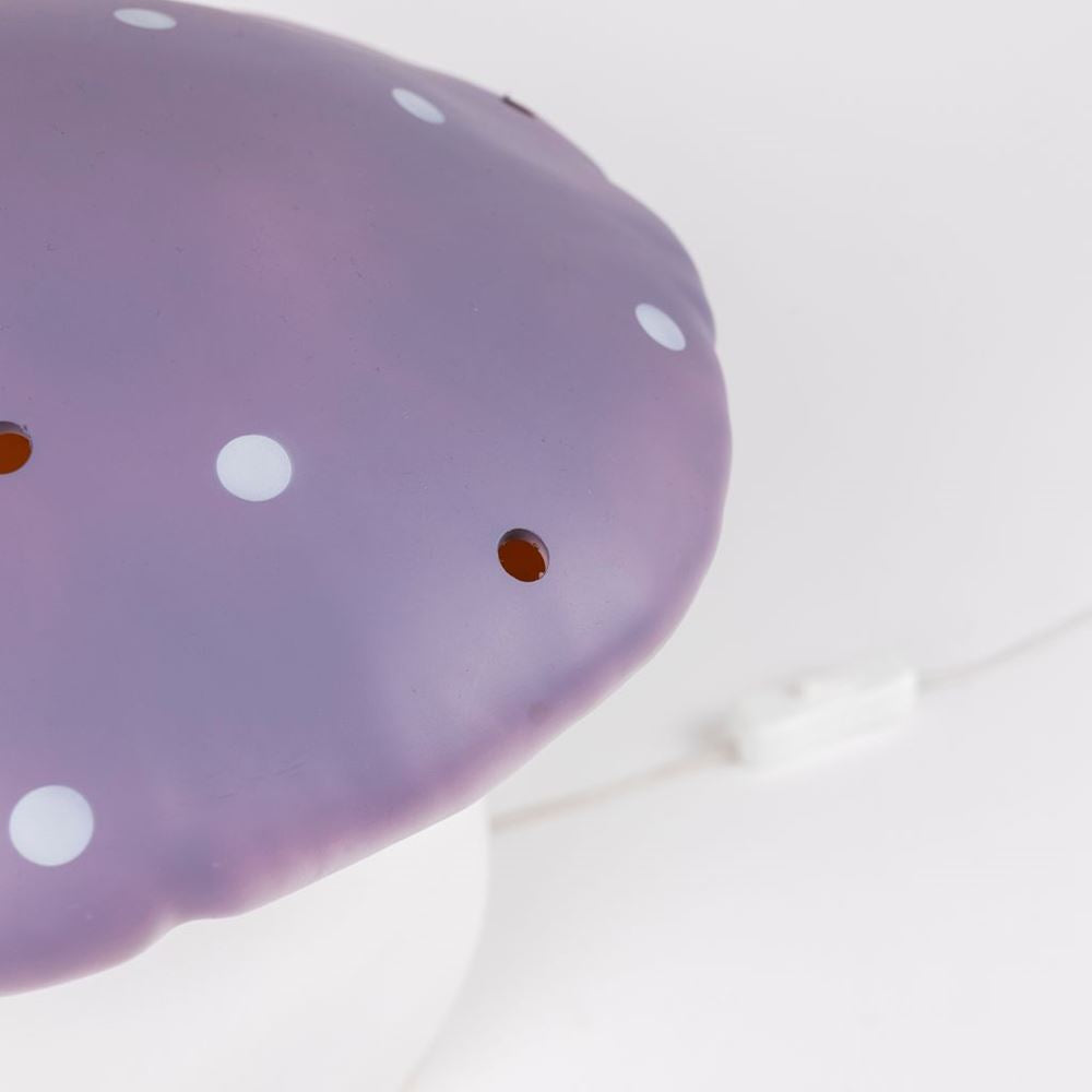 Egmont lampe svampe lavandel + lysdæmper.