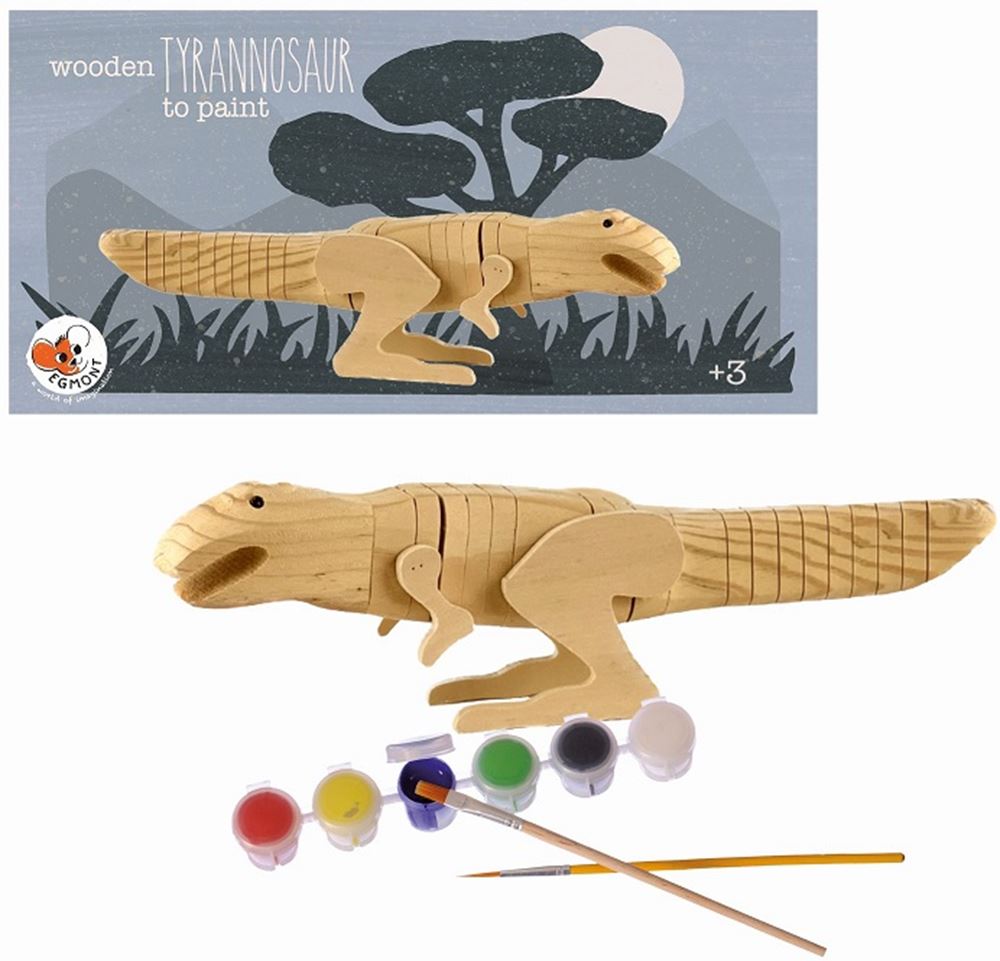 Egmont træ tyranosaur til at male.