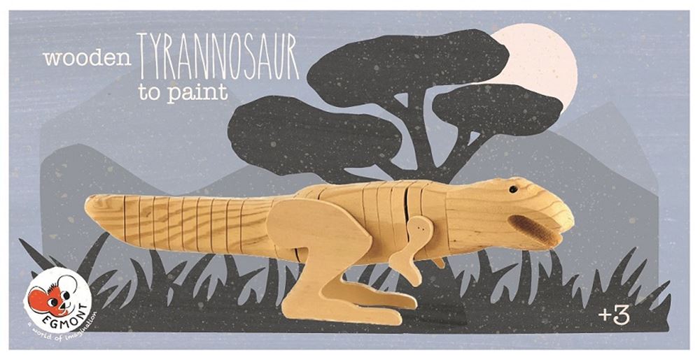Egmont træ tyranosaur til at male.