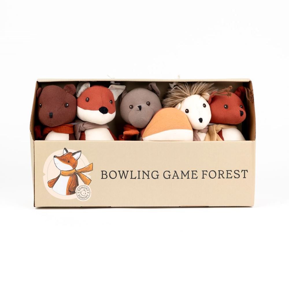 Egmont bowling spil skovdyr 19x13x7 cm