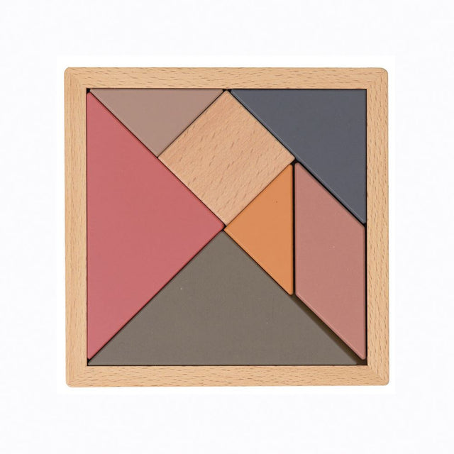 Egmont tangram i træ. fsc træ.15x15x1