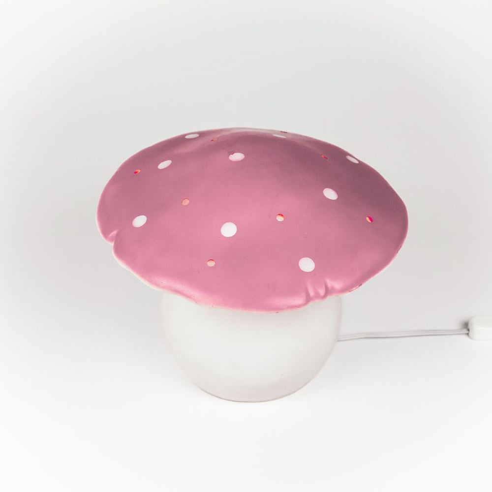 Egmont lampe svampe lilla + lysdæmper.