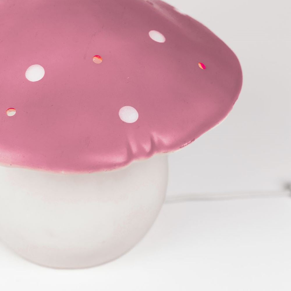 Egmont lampe svampe lilla + lysdæmper.