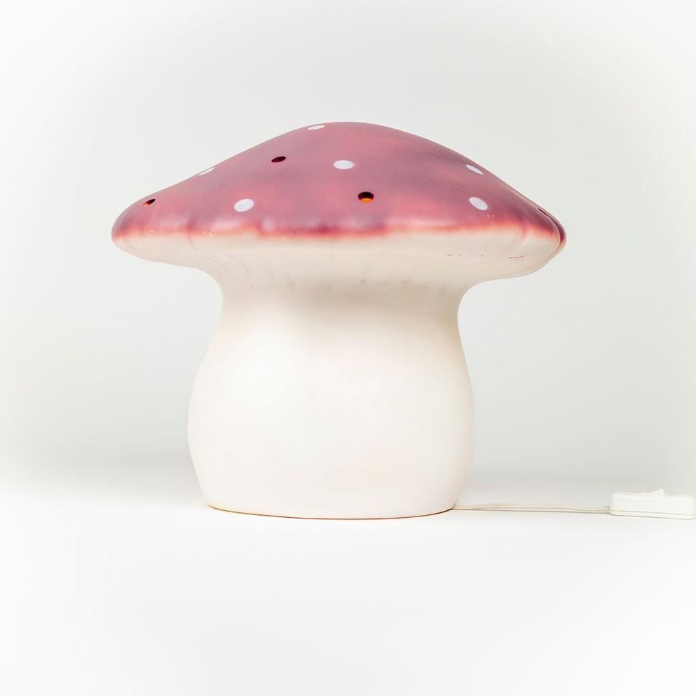 Egmont lampe svampe lilla + lysdæmper.