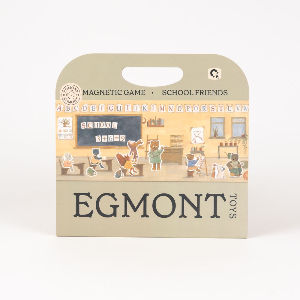 Egmont magnetisk spilskole. 23x18x4