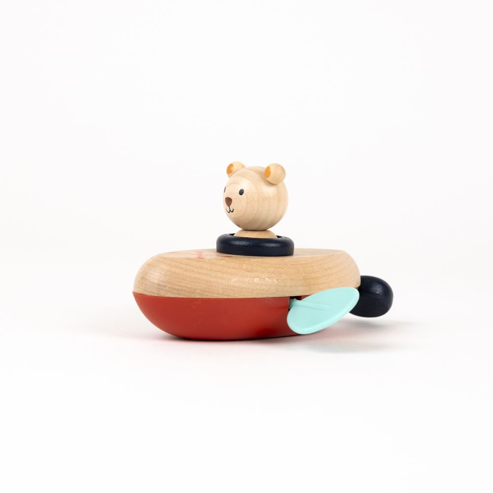 Egmont clockwater bådbjørn. 13x11x7 cm.