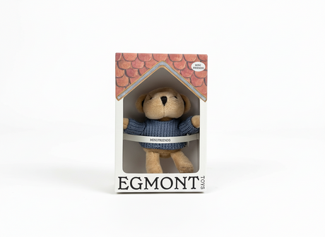 Egmont knuffel alexis de beer. 9 cm. 0+ | 5 stuks