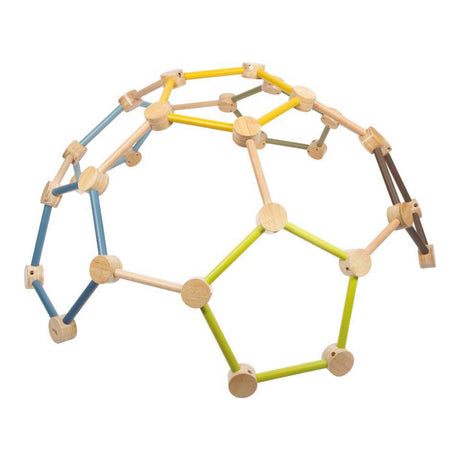 Lille fod - Træklatringramme Geodome Adventure