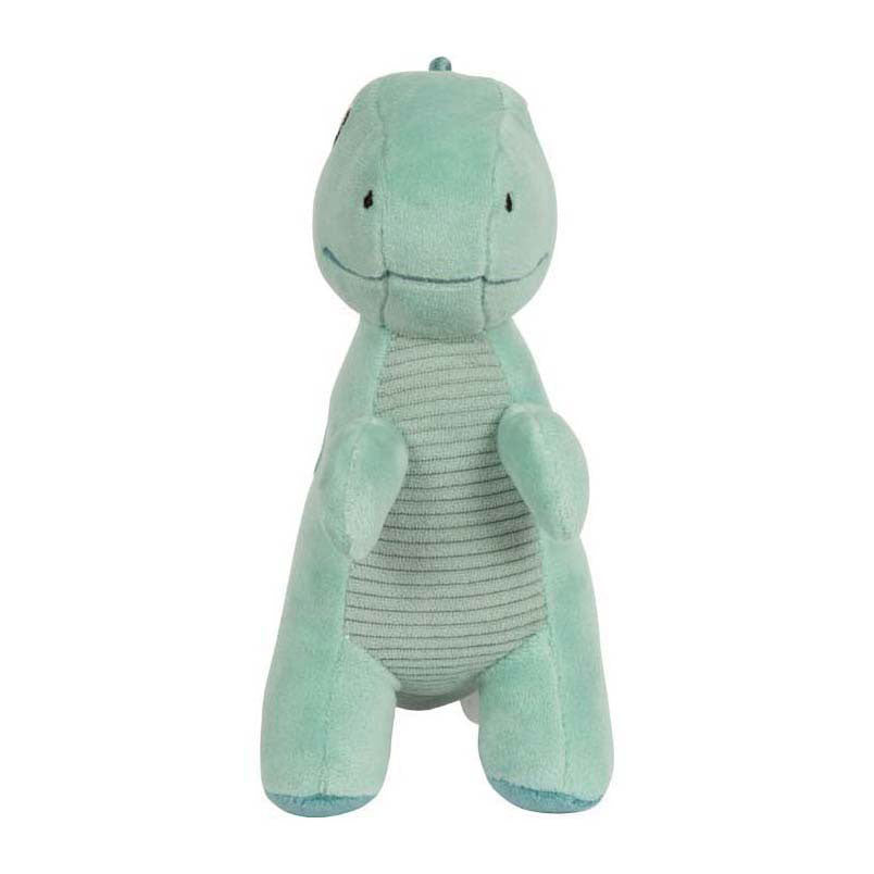 Lille fod - plys dinosaur grøn