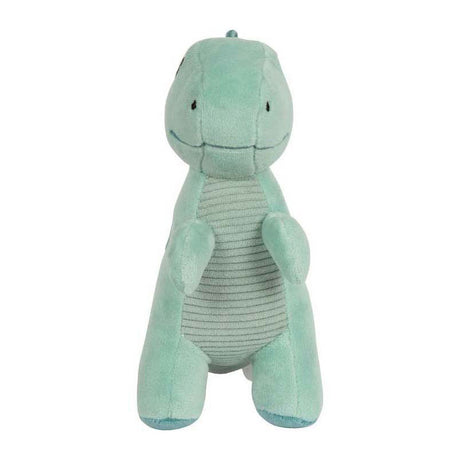 Lille fod - plys dinosaur grøn