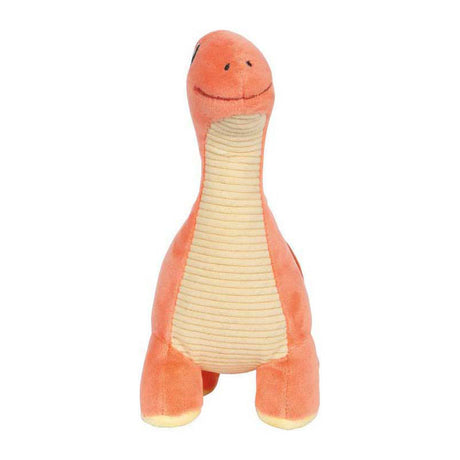 Lille fod - plys dinosaur rød