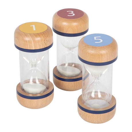 Small foot - houten zandlopers - 3dlg.