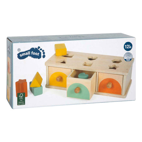 Lille fod - Montessori sorteringsspil i træ fsc