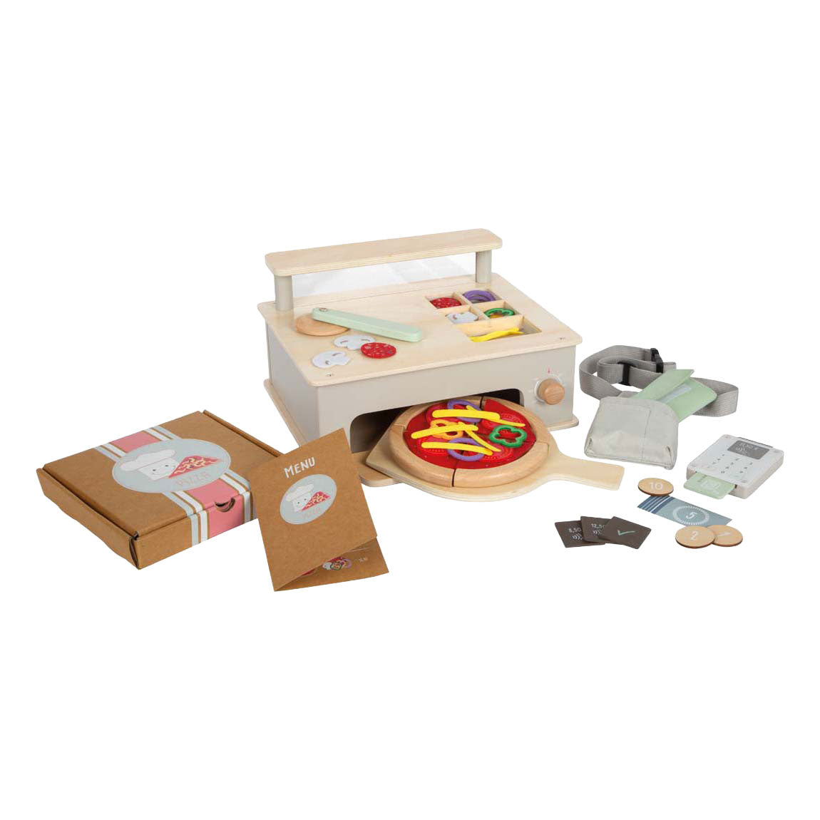Lille fod - pizzeria sæt