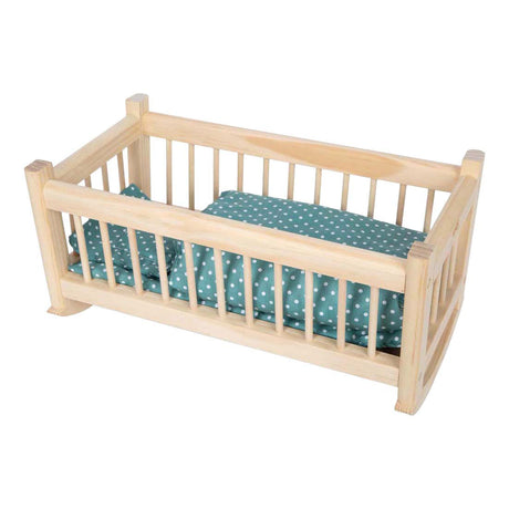 Small foot - houten poppenwieg