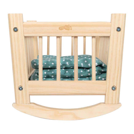 Small foot - houten poppenwieg