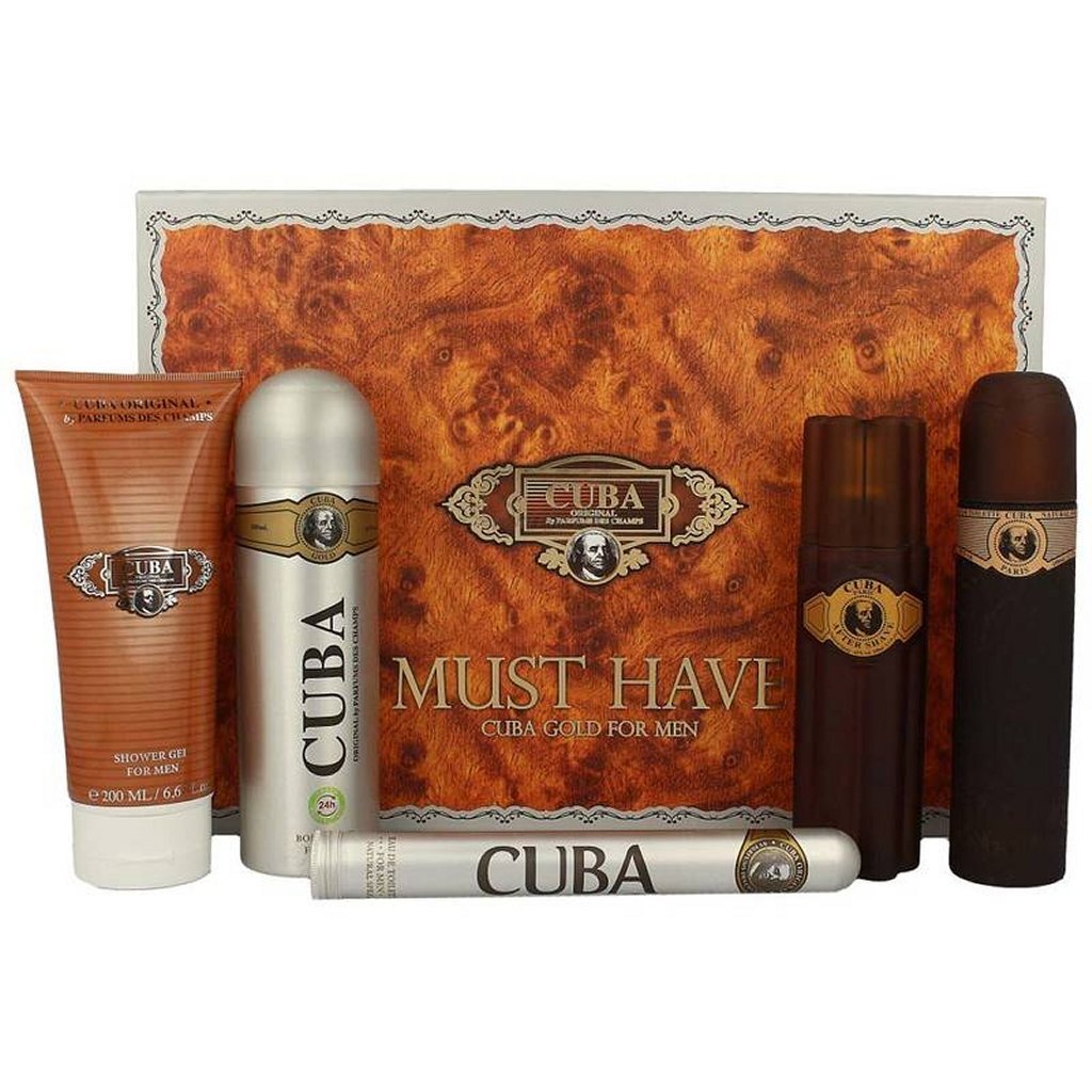 Parfums des champs cuba guld gavesæt