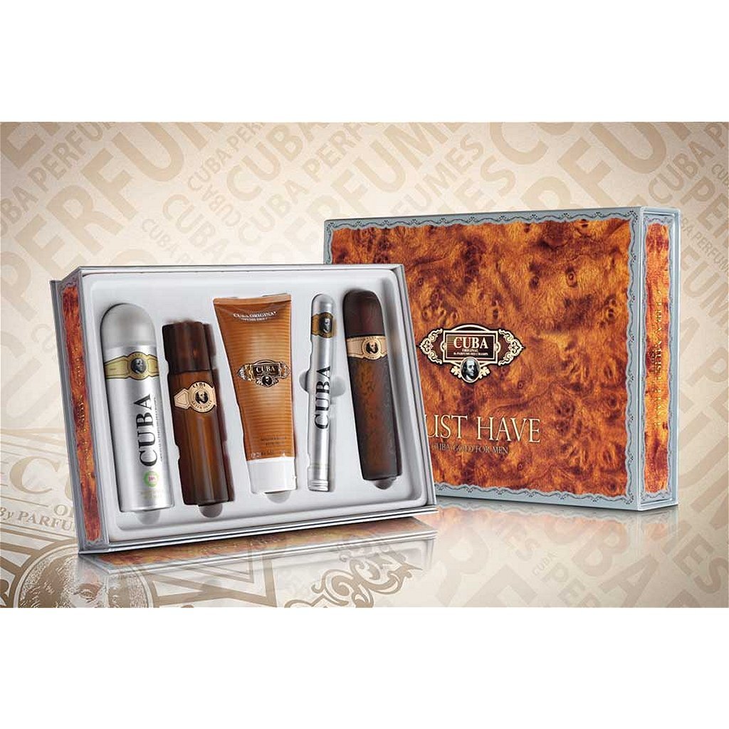Parfums des champs cuba guld gavesæt
