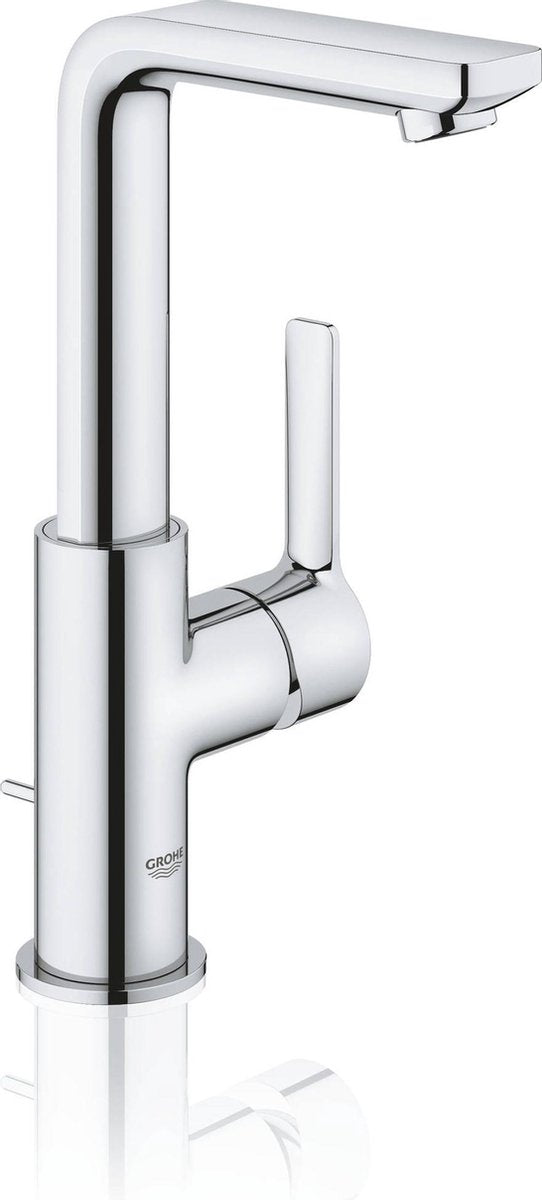 Grohe lineare ny håndvaskhane l - høj tud - med udtræksaffald - krom