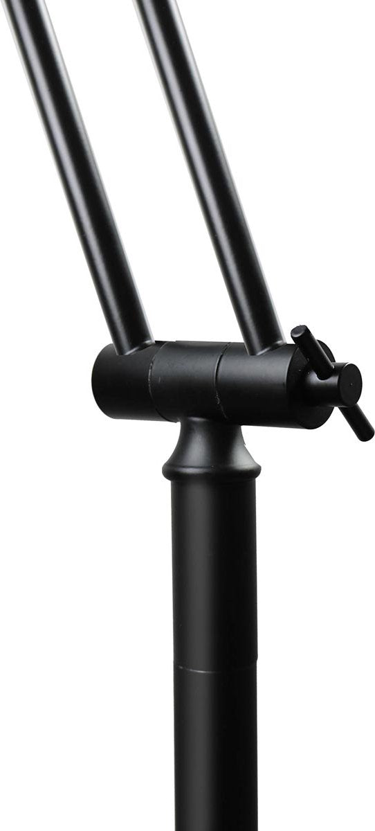 Unilux dely 2.0 articulé gulvlampe sort