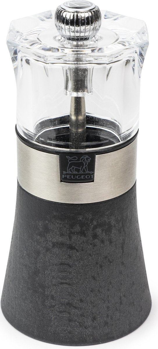 Peugeot Oslo saltmølle 12 cm - grafit - træ akryl