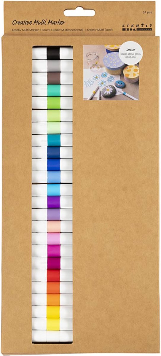 Creativ virksomhed https: www.cchobby.nl creative-multi-marker-line-thickness-4-mm-various-colors-24-piece-1-box