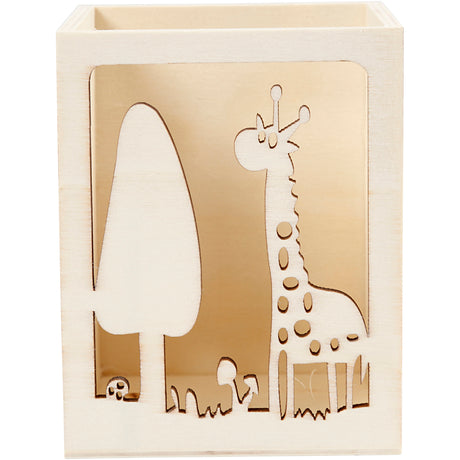 Creativ virksomhed https: www.cchobby.nl pencil box-giraf-10-cm-8-cm-1-piece