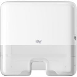 Håndklædedispenser Tork H2 Xpress Mini 302x101x295mm plast hvid